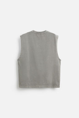 RELAXED FIT TANK TOP - Zara фото 32