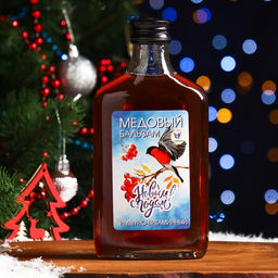 Новогодний медовый бальзам алтайский Иммуно-витаминный, 250 мл - Vitamuno фото 2