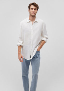 Beyaz Gomlek - Mavi фото 2