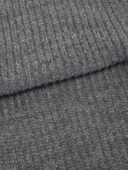 Шапка жен. шерсть+акр LB-N88044 grey melange - Labbra фото 4