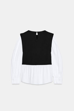 POPLIN BLOUSE - Zara фото 13