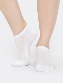 Цена за 5 пар! НОСКИ ЖЕНСКИЕ белый 306C-116 - Mark formelle фото 2