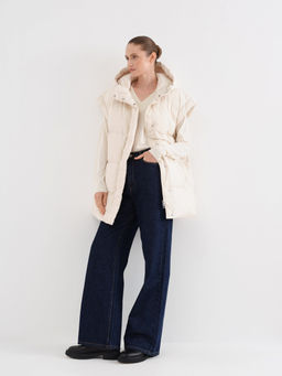 Conso/WDM 230558 - milk Пуховый жилет  фото 5