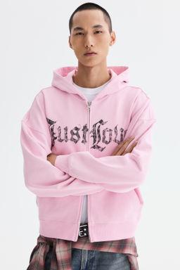 Chaqueta sudadera con cremallera Oversized Fit - H&m фото 4