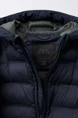 WATER-REPELLENT ULTRALIGHT PADDED LONG JACKET - Zara фото 7