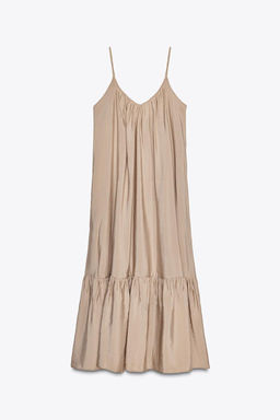 FLOWING MIDI DRESS - Zara фото 7
