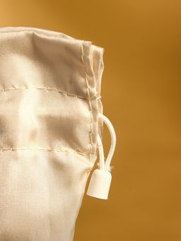 Сумка плетёная из пандана, 25×18×38 см, бежево-коричневая