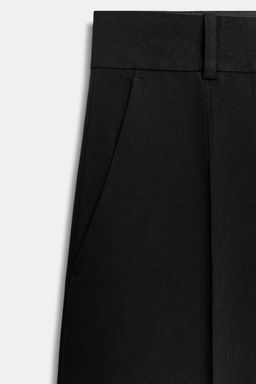 PANTAL?N RECTO NERVIO ZW COLLECTION / Negro