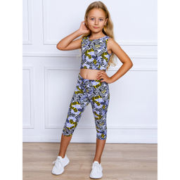 Комплект лосины 3/4 кулирка лайкра 7610104602 - Youlala фото 10