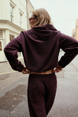 HOODED BOMBER JACKET - Zara фото 6