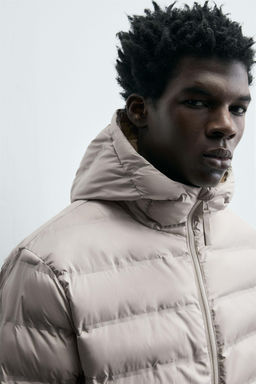 WATER-REPELLENT LIGHTWEIGHT PUFFER JACKET - Zara фото 4