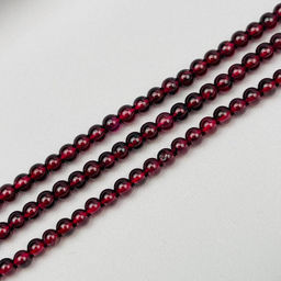 Бусины для украшений из Граната (90 бусин)