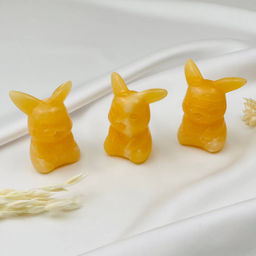 Фигурка резная "Пикачу" из Кальцита