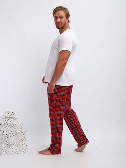 Пижама мужская, модель 218, трикотаж (46 размер, Новый год) - Ивановотекстиль фото 7