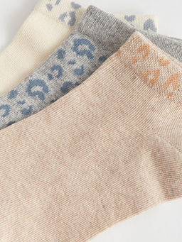 Desenli Kad?n Patik ?orap 3l? Paket - Waikiki фото 3