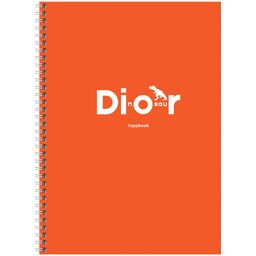 Тетрадь 80л. А4 тв. обложка, на спирали BG "Dinozaur" клетка (ТТ4гр80_лг 11230)