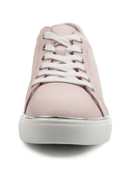 03-YD270-3 PINK Полуботинки спортивные женские (натуральная кожа)
