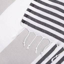 Пештемаль для пляжа, бани, сауны Фортуна 100х180 см, серый - Lovelife фото 4