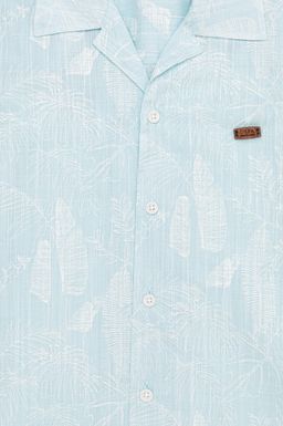 U. S. Polo Assn Бирюзовая рубашка с коротким рукавом для мальчика - U.s. polo assn фото 3