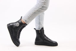 Ботинки 215.1918bl.Black/Шерсть