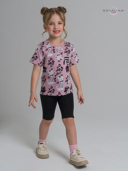 Костюм Актив коты лео-черный - Sovalina фото 14