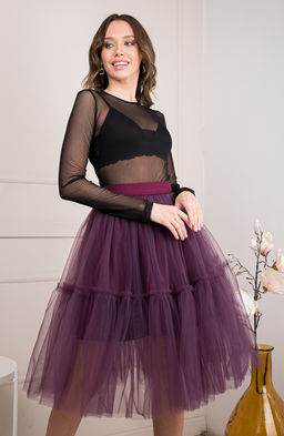 Эффектная блузка черный - Donna saggia фото 2