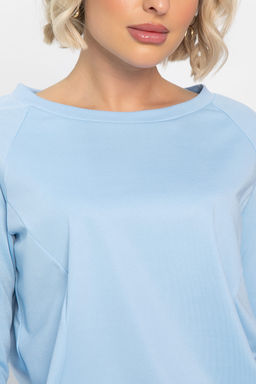 Костюм трикотажный Бергамо (голубой/бордо) К14654-10М