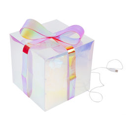 ULD-R509 USB GIFTBOX SET Светильник декоративный Коробки с подарками, с USB проводом. Набор из 3штук. 300 светодиодов. Белый свет. Цвет корпуса радужный. TM Uniel - Volpe фото 4