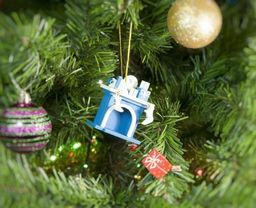 Елочная игрушка - Камин 650-3 K