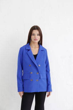 Двубортный жакет с английским воротником - Martichelli фото 113