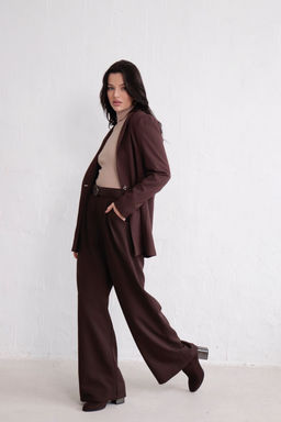 11372 Костюм брючный коричневый - Martichelli фото 7