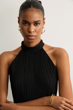 Блуза плиссе с открытыми плечами - Mollis фото 3