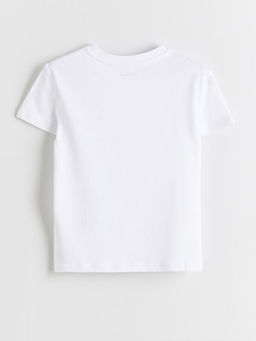 K?z ?ocuk Bisiklet Yaka Ti??rt