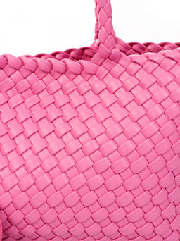 LACCOMA сумка СУ1056-фуксия эко кожа хлопок