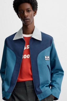 COLOUR BLOCK JACKET X HARRY LAMBERT - Zara фото 13