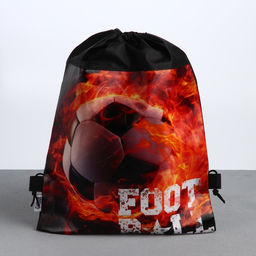 Сумка для обуви Футбол, полиэстер, размер 41х31 см - Artfox фото 3