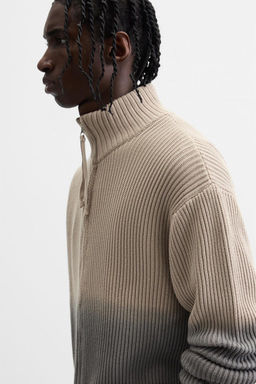 GRADIENT ZIP-UP CARDIGAN - Zara фото 5