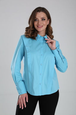 Блуза Modema 520/3 голубой  фото 3