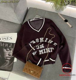 Кофта женская с надписью - Bruno фото 3