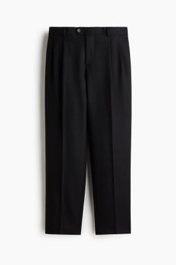 Pantal?n de traje en mezcla de lana Regular Fit