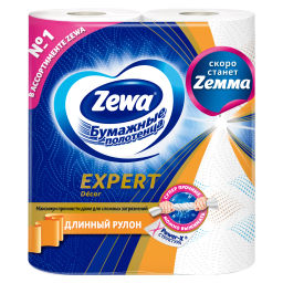ЗЕВА бум.полотенца (2рул.) ЭКСПЕРТ Декор
