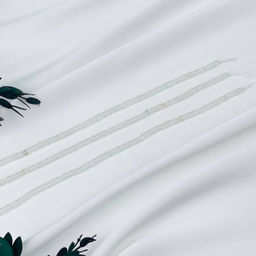 Бусины для украшений из Горного Хрусталя (5 шт) 39 см