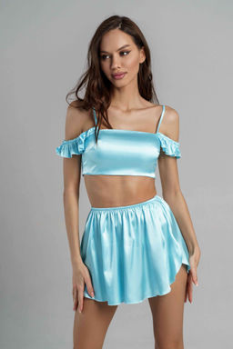 1148 ТОП+ЮБКА ЛАЗУРНЫЙ