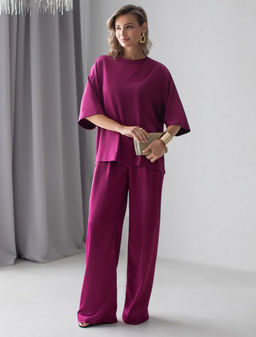 D29.279 Блузка женская бургунди