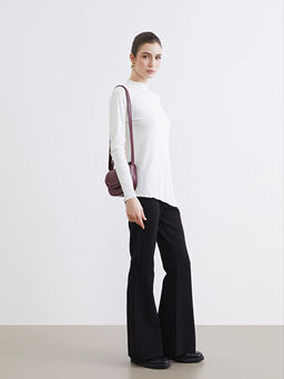 Beli Lastikli ?spanyol Pa?a Kad?n Pantolon