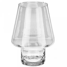 Ваза для цветов стеклянная "Гала" 1,3л, д17,8см, h24см, средняя (Россия)