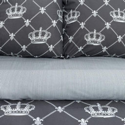 Постельное бельё Этель 1.5 сп Crown 143х215 см, 150х214 см, 70х70 см -2 шт, бязь фото 5