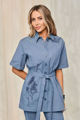 Костюм Golden Valley 6704 голубой  фото 2