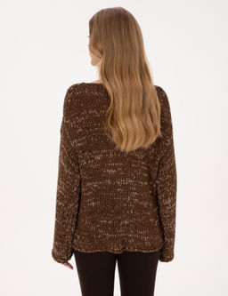 Kahverengi Comfort Fit Kazak - Pierre cardin фото 5