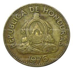 10 сентаво 1976 года Гондурас